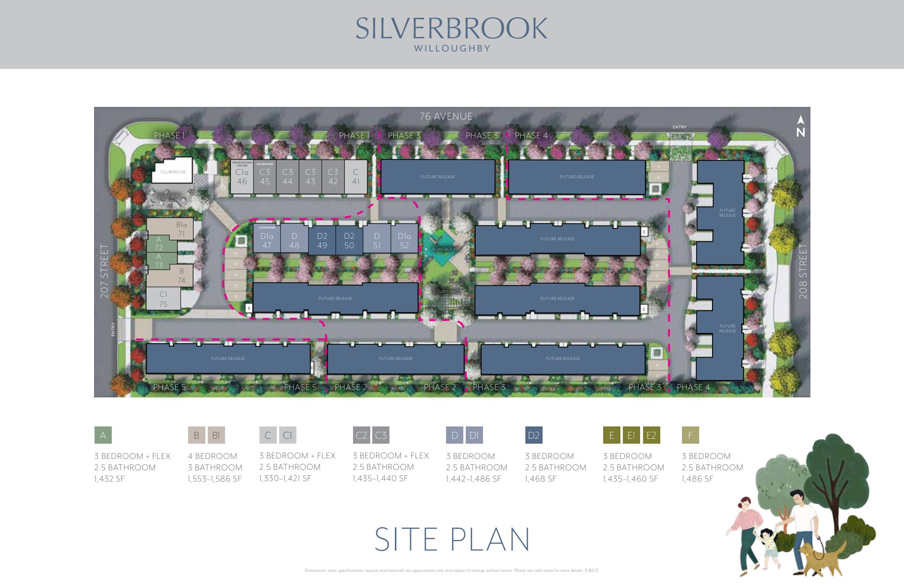 Silverbrook site plan
